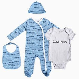 NEW Calvin Klein Baby Boy Christmas Gift Set 18/24